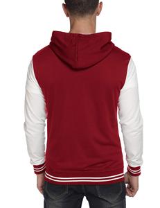 Venta caliente 100% Chaqueta Varsity de poliéster con logotipo frontal Popular y transpirable - Product Image 3