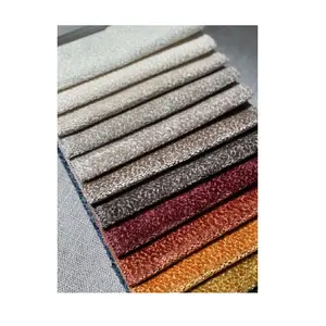 Nhung bọc vải đầy màu sắc dệt kỹ thuật 50/52 "Chiều rộng trung bình trọng lượng vật liệu thoáng khí bọc vải Việt Nam