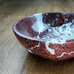 ชามหินอ่อนนิลธรรมชาติ100% สไตล์คลาสสิกขัดเงาทำด้วยมือเลือกโลโก้ได้ตามต้องการ - Product Image 5