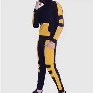High Quality Custom <b>Men</b> Solid Tracksuits Nylon Stretch Soft Sportswear Full Cotton <b>Jacket</b> and <b>Slim</b> <b>Fit</b> Pants for <b>Men</b> - Product Image 3