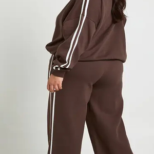 Sweat-shirt pour femme au design simple, coupe décontractée, fermeture éclair, service OEM, prix avantageux pour les commandes en gros, durable - Product Image 6
