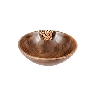 Premium Round <b>Metal</b> <b>Bowl</b> Matte & Mirror Combo Salad <b>Bowls</b> with Unique Style Multiple Sizes safe - Product Image 4