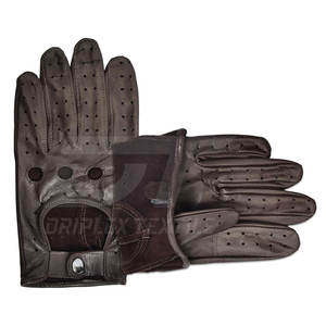 Gants de conduite en cuir pour l'extérieur Gants de conduite neufs en cuir de haute qualité à prix raisonnable - Product Image 2
