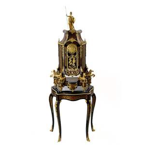 Mesa Consola Antigua de Lujo con Detalles Ornamentales de Bronce - Product Image 1