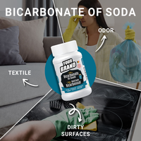 Ecocert Bicarbonate de soude Nettoyant ménager efficace multi-usages Dégraisse Scrubs Absorbe les odeurs