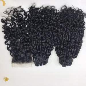 Bigg Virgin Vietnamese Hair Bundles Sin procesar Raw Cutícula Alineada Pixie Curly Weave Hair - Product Image 6