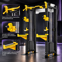 BM Cage de Squat Tout-en-un avec Poulie Fixe, Machine à Câble d'Entraînement, Power Rack, Équipement de Fitness pour Entraînement Complet du Corps à Domicile