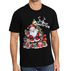 T-shirt pour hommes de qualité unique Produit personnalisé de haute qualité Tissu extensible à col rond T-shirts pour hommes - Product Image 4