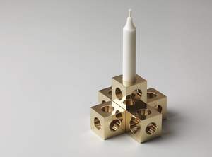 Hilal Moon Portavelas de oro blanco Crescent Tealight Stand Candelabro decorativo moderno Estilo islámico árabe Decoración para el hogar - Product Image 6