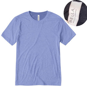 Camisetas de Cuello Redondo para Hombre BELLA+CANVAS, Corte Ajustado, 100% Algodón - Product Image 2