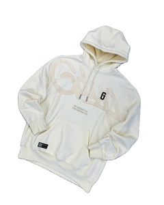 OEM Customizable 100% High Quality <b>Men's</b> Classic Pullover <b>Hoodie</b> 280-300 Gsm Fleece (Cotton-Polyester Blend) Digital <b>Lined</b> - Product Image 1