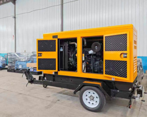 مولد ديزل وغاز طبيعي محمول على مقطورة من أлад ALD-C125S بقدرة 125 كيلوواط و130 كيلوواط و150 كيلوفولت أمبير مع نظام تشغيل تلقائي ونظام تبريد مائي وطاقة موثوقة - Product Image 5
