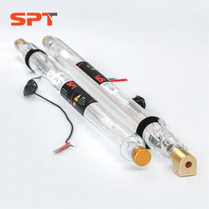 SPT 50 W CO2 Laserrohr mit rotem Zeiger Durchmesser 50 mm für Lasergraviermaschine