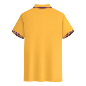 Polos de Algodón Transpirable para Hombre al por Mayor, Camisetas de Golf de Manga Corta con Logotipo Bordado Personalizado - Product Image 4