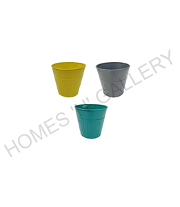 Flower <b>Standing</b> Planter Garden Decor <b>Vase</b> Bucket Flower Pots Outdoor Indoor Home and Wedding Decorative Flower Bucket - Product Image 5