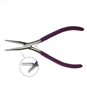 Herramientas profesionales para extensiones de cabello al por mayor, alicates para extensiones de cabello de acero inoxidable de alta calidad con logotipo personalizado - Product Image 4