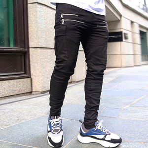 Pantalón informal de algodón para hombre con estampado floral y pantalones cargo con múltiples bolsillos Nuevo producto - Product Image 6