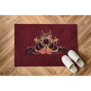 Alfombra Estampada Man Cave - Alfombra Moderna para Pasillo con Característica Antideslizante, Alfombra de Chenilla - Product Image 2