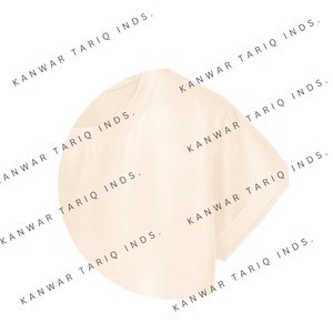 T-shirt 100% coton coupe décontractée Dtg Sublimation T-Shirt col en O impression numérique unie manches complètes essentiel style formel - Product Image 3