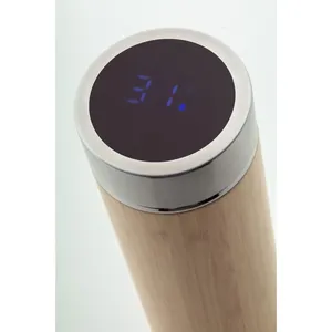 Thermos personnalisé Temboo LED, vaisselle intelligente, thermomètre de merchandising moderne - Product Image 3
