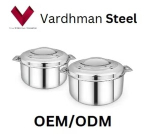 2025 artículos más vendidos Venta de acero inoxidable Fusion 3.5LTR Hot Pot Calentador de alimentos grande Cazuela con tapa Uso para sopa - Product Image 5