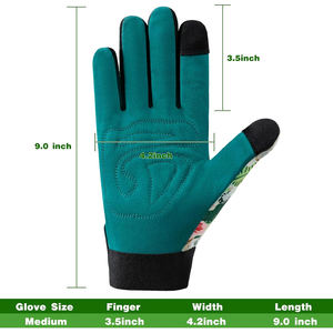 Premium Quality Comfortable Soft Leather Safety <b>Gloves</b> Newest Design Garden <b>Gloves</b> for Gardening - Product Image 4
