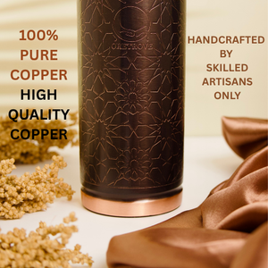 Suministro directo de fábrica de la botella de agua de cobre puro más vendida, vasos pintados a un precio razonable, venta al por mayor a precio de fábrica - Product Image 4