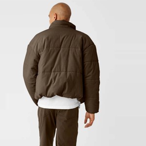 Chaqueta acolchada a la moda para hombre, abrigo de invierno ligero, aislado y resistente al agua - Product Image 2