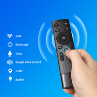 Nuevo Teclado Mini Q5 Barato, Air Mouse 2.4G Inalámbrico con Control Remoto por Voz, Giroscopio USB para Android TV Box en Stock