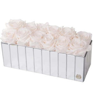 Forever Roses Gift Box Lexington Fresh Preserved Large Square Box of Roses for Mother's Day or Valentine's Day Gift - Product Image 2
