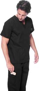 Venta al por mayor Premium Medical Scrubs Set Hospital Doctor Enfermera Quirúrgico Uniforme Jogger Pantalones Top Custom Logo Unisex Calidad - Product Image 3