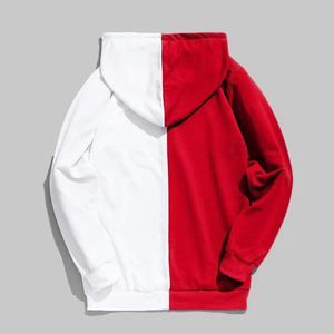 เสื้อฮู้ดดี้ผู้ชายสไตล์ใหม่สำหรับฤดูหนาว ทรงปกติ สีพื้น ใส่สบาย ระบายอากาศได้ดี  รับสกรีนโลโก้ ผ้าฟลีซ ผลิตจากผ้าฝ้ายผสมที่เป็นมิตรต่อสิ่งแวดล้อม - Product Image 5