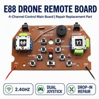 Carte mère de télécommande pour drone E88, circuit de contrôle à 4 canaux