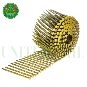 Clavos de bobina de acero de 2-3/4 "x 0.113, 5000 Uds., liso/anillo/vástago de tornillo, paleta, estilo de cabeza a cuadros, precios competitivos de Vietnam - Product Image 5