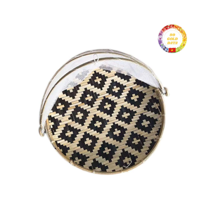 ที่ครอบอาหารทำจากไม้ไผ่สำหรับเก็บอาหารและตกแต่งบ้าน - Product Image 1