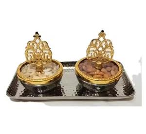 Bol de fruits secs fantastique qui conserve l'arôme et la saveur riches des amandes et des noix de cajou, tout en maintenant une température stable pendant le service. - Product Image 1