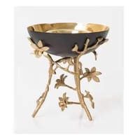 Diffuseur de parfum de luxe en métal Bakhoor Burner Porte-fumée aromatique pour la relaxation et la méditation à la maison