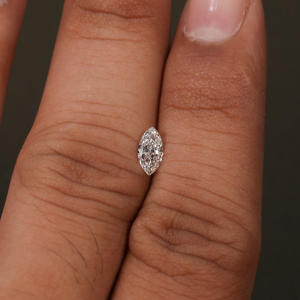 มาคีส์0.40CT เจียระไนเพชรสำหรับปลูกในห้องแล็บมีสีสมจริงเครื่องประดับเพชรแบบหลวมๆทำจากเพชรโบราณสำหรับแหวนครบรอบ - Product Image 6