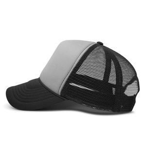 Gorra de malla de alta calidad, gorra de camionero con parche de cuero, gorra bordada deportiva, transpirable, informal, sombreros de camionero para hombres - Product Image 4