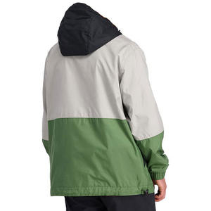 Chaqueta cortavientos en Pakistán Hombres en blanco 100% Nylon Wind Hood Chaqueta cortavientos A prueba de lluvia Pullover Chaqueta cortavientos para hombre - Product Image 4