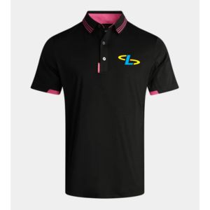 Polo de Golf pour hommes de qualité supérieure sec dernière conception Slim Fit Polo t-shirts hommes quart Zip up Polo à manches courtes décontracté - Product Image 5