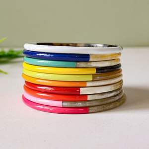 Horn Bangle Handmade Manufacturer Natural Horn Bangle for Wedding Party Woman <b>Girl</b> Use Horn Bangle Highly Polished - Product Image 5