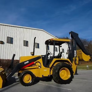 รถตักล้อยางจอห์นเดียร์ 10D มือหนึ่ง/มือสอง รถตักล้อยางจอห์นเดียร์ 310D 4x4 พร้อมหัวขุด - Product Image 1