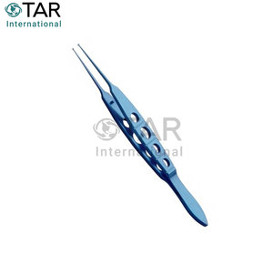Pinzas de Conjuntiva Fechtner de Acero Inoxidable de Titanio Rectas de 11 cm de Alta Calidad, Instrumentos Médicos Quirúrgicos Oftálmicos para Manipulación - Product Image 2
