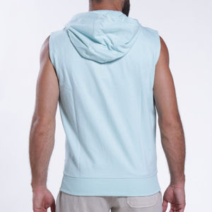 2025 New Style <b>Men's</b> <b>Sleeveless</b> <b>Hoodies</b> ODM-supplied Fleece Printed Pattern Winter Fashion at Low Price - Product Image 5