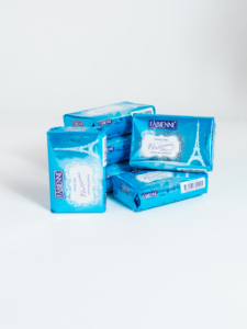 Fabienne 100g Vegan Perfumed Toilet <b>Soap</b> Bar in Blue and Pink Packs for Gentle Hand and Body Cleansing Bulk Wholesale and Export - Product Image 2