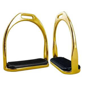 Étriers en acier inoxydable de qualité avec base de pied large pour les cavaliers recherchant des culottes de confort et d'équilibre - Product Image 3