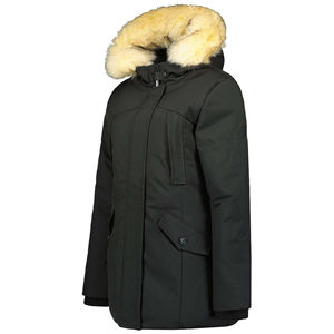 Manteau parka d'hiver personnalisé avec logo pour femmes, service OEM, veste parka pour femmes d'extérieur, design imperméable et coupe-vent, parkas pour femmes - Product Image 3