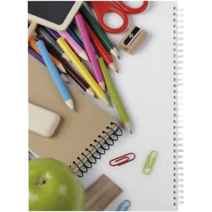สมุดโน้ตแบบลวดเย็บ ขนาด A4 ปกแข็ง - Product Image 5