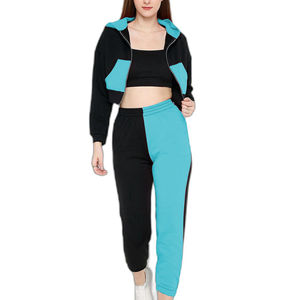 Wholesale Cotton <b>Ladies</b> Blank Gym Long Sleeve Tracksuit Tops Women's Sweatshirt Custom Logo Design Hoodie for <b>Ladies</b> - Product Image 4